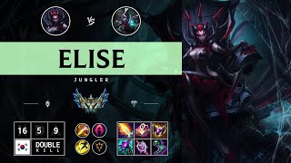 Elise Jungle vs Ekko  KR Challenger Patch 1412 [upl. by Ardnuahs]