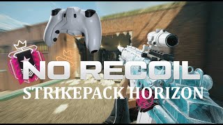 STRIKEPACK HORIZON FIX WITH NO RECOIL ON PS5  R6S CHAMP RANKED CLIPS [upl. by Aihsinyt743]