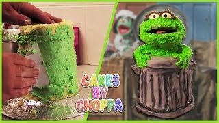 Oscar the Grouch Cake How To [upl. by Pros713]