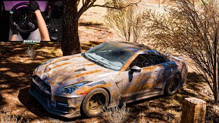 Rebuilding Nissan GTR R35 Nismo 1000Hp  Forza Horizon 5  Logitech G29 Gameplay [upl. by Elcarim879]