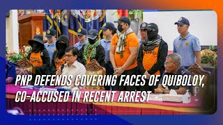 PNP defends covering faces of Quiboloy coaccused in recent arrest  TeleRadyo Serbisyo [upl. by Moria]