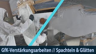 REFIT 4 – GfKReparaturarbeiten  Spachteln amp Glätten [upl. by Sisxela464]