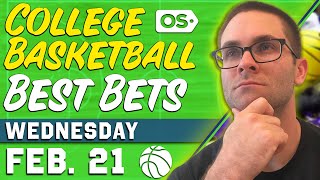 College Basketball Picks Today 22124  Best NCAAB Bets amp Predictions [upl. by Hseham]