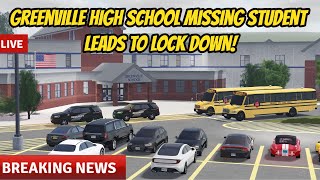 Greenville Wisc Roblox l High School MISSING STUDENT Manhunt Roleplay [upl. by Htebesile]