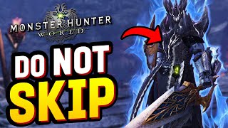 EVERY Player Should Do These Events At ALL Levels  Monster Hunter World Guide [upl. by Ainocal]