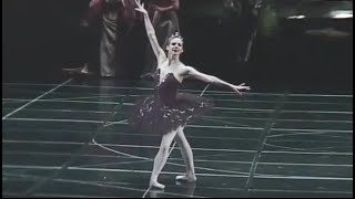 オディールのバリエーション「白鳥の湖」パ・ド・ドゥ、ワイルズ、ルーマニア国立バレエ Odile variation Swan Lake Pas de deux M Wiles [upl. by Hanzelin]