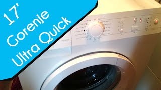 Gorenje W7203 Senso Care washing machine  Ultra Quick wash 30° [upl. by Anilesor]