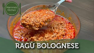 Italian RAGU BOLOGNESE  Original Italian recipe 2min [upl. by Engedus]