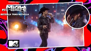 Christian Nodal  Botella Tras Botella En Vivo Premios MTV MIAW 2021 [upl. by Loss693]