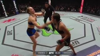 RONDA ROUSEY VS AMANDA NUNEZ FULL FIGHT UFC 207 [upl. by Artema636]