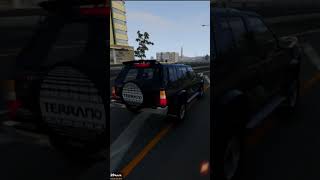 Nissan Terrano 27TD shorts beamngdrive nissanterrano diesel turbodiesel gaming beamngmods [upl. by Lahsiv919]