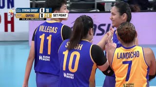 Ja Lana Jorelle Singh shine in Capital1s firstever set win  2024 PVL AllFilipino Conference [upl. by Amorete]