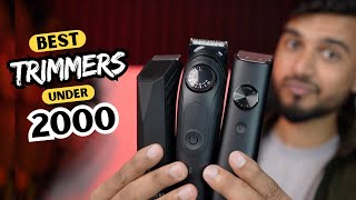 Best Trimmer under 2000 in India 2024 besttrimmer trimmerformen [upl. by Lamahj]