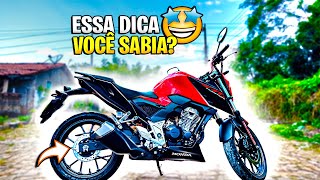 APRENDA COMO RESOLVER PROBLEMA DO FREIO DA CB 300F TWISTER [upl. by Yrrad645]