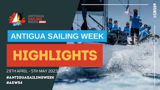 ⛵ Antigua Sailing Week 2023 Highlights ⛵ [upl. by Pump]