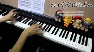 No Game No Life OP  This Game PianoSheet arrEgOistHiuMan HQ [upl. by Ynafets]