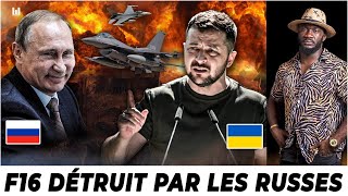 UN F16 UKRAINIEN DÉTRUIT LORS DUNE ATTAQUE RUSSE [upl. by Thistle]