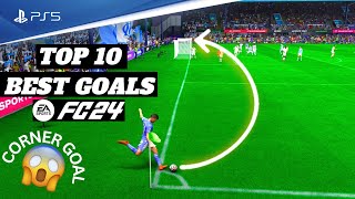 FC 24  TOP 10 GOALS 3  PS5 [upl. by Stahl]