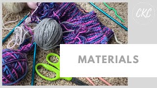 Knitting Materials for Kids CC [upl. by Attesoj]