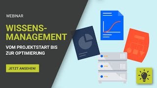 Webinar Wissensmanagement  Vom Projektstart bis zur Optimierung OnlineKonferenztag [upl. by Ttereve]