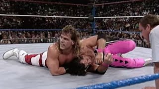 Bret Hart vs Shawn Michaels from WWE Survivor Series 112592 [upl. by Tansey]