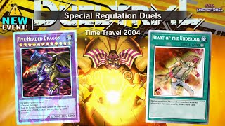 YuGiOh Master Duel  Trying Out Exodia  FiveHeaded Dragon Turbo for 2004 Time Travel Duel Trial [upl. by Erlin377]