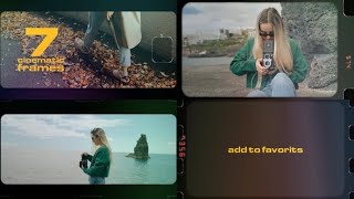 Cinematic Frames  8mm Frames  After Effects Template [upl. by Legnaesoj]