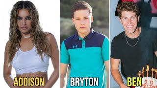 Bryton Myler vs Ben Azelart vs Addison Rae Lifestyle Comparison 2023 RW Facts amp Profile [upl. by Tessler]