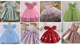 Latest and Very Beautiful Baby girls frocks Design 2025 baby girl short frock designs kids frocks [upl. by Dumas]