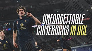 Unforgettable Juventus Comebacks in UEFA Champions League  Tottenham Leipzig amp More [upl. by Sarita]