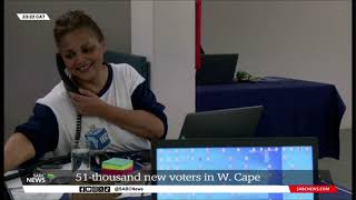 Western Cape IEC registers 51000 new voters during registration weekend [upl. by Aneelahs]