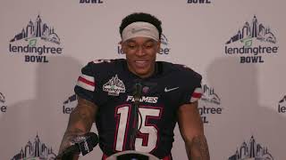 LendingTree Bowl Postgame TJ Green [upl. by Melas]