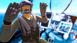 O PILOTO DE AVIÃO QUE FAZ VLOGS NO VTOL VR [upl. by Nowtna522]