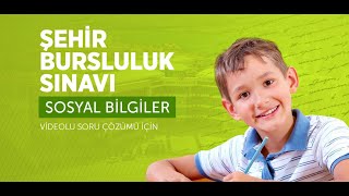 KONYA ÅEHÄ°R KOLEJÄ° 2024 BURSLULUK SINAVI SOSYAL BÄ°LGÄ°LER SORU Ã‡Ã–ZÃœMLERÄ° [upl. by Fedirko]