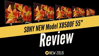 Review  Sony Bravia X8500F  NEW Model 55INCH 4K Ultra HD LED TV Bengali [upl. by Aliek243]