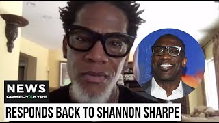 DL Hughley Responds Back To Shannon Sharpe After Calling Him quotWendy Williamsquot  CH News [upl. by Llet]