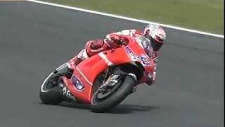 Casey Stoner Drifting Ducati at Phillip Island [upl. by Coheman]