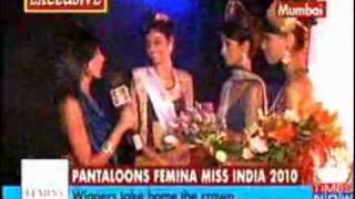 Miss India 2010 Winners [upl. by Alderman995]