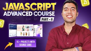 JavaScript Advanced full Course Tutorial🔥15 Projects  Free Notes [upl. by Mikkel]