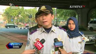 Uji Coba Perluasan Rute Ganjil Genap Jelang Asian Games [upl. by Arrim315]