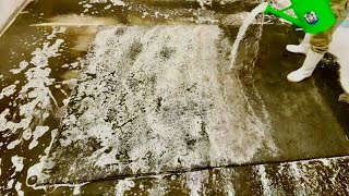 Satisfying ASMR Carpet Cleaning  From Grime to Shine [upl. by Yeliw935]