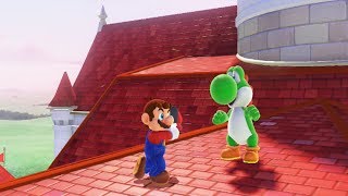 Mario Meets Yoshi in The Mushroom Kingdom  Super Mario Odyssey [upl. by Chuck143]