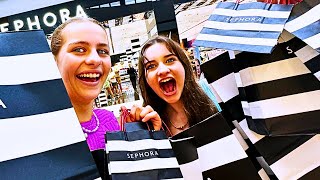 SURPRISING HER WITH 1000 SEPHORA SHOPPING SPREE wNorris Nuts [upl. by Plerre]