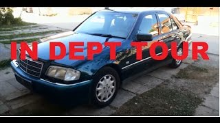 1997 Mercedes Benz w202 c240 Start Up Engine and In Depth Tour [upl. by Graff]