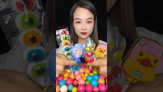 ASMR ‎AsmrWD 신기한물먹방 candy eat lips 물먹방아이스크림 588 [upl. by Adlitam793]