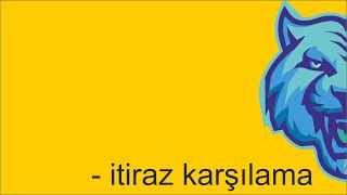 Müşteri İtirazı Karşılama Tüyosu [upl. by Meehyrb]