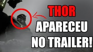 O THOR APARECEU NO NOVO TRAILER DE GOD OF WAR ELE ENFRENTARÁ KRATOS [upl. by Conroy200]