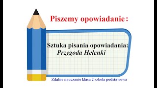 Sztuka pisania opowiadanie [upl. by Innad236]