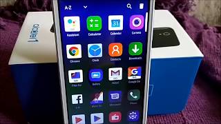 Alcatel 1 Android Go Phone No Commentary  Full Unboxing [upl. by Teece]