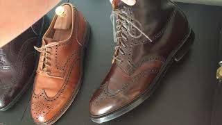 Shell Cordovan Brogues [upl. by Elakram]